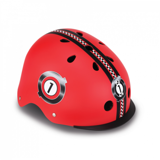Globber Helmet Elite Lights, XS/S (48-53cm) | 507-102 | Red