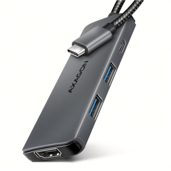 AXAGON USB-C 5Gbps 5in1 8K Hub | HMC-5H8K
