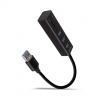AXAGON SuperSpeed USB-A Hub and Card Reader | HMA-CR3A