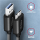AXAGON Data and charging cable, 1 m | BUMM3-AM10AB | USB Type A to USB Type Micro-B