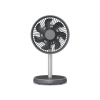 Duux Fan | Rize Flex | Stand Fan | Grey | Diameter 21 cm | Number of speeds 4 | Oscillation | 10 W