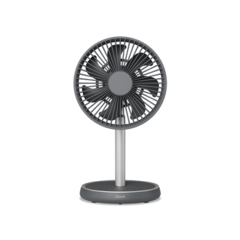 Duux Fan | Rize Flex | Stand Fan | Grey | Diameter 21 cm | Number of speeds 4 | Oscillation | 10 W