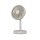 Duux Fan | Rize Flex | Stand Fan | Greige | Diameter 21 cm | Number of speeds 4 | Oscillation | 10 W