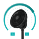 Duux Fan | Whisper Flex 2 | Stand Fan | Black | Diameter 34 cm | Number of speeds 30 | Oscillation | 2-21.5 W | Remote control