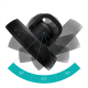 Duux Fan | Whisper Flex 2 | Stand Fan | Black | Diameter 34 cm | Number of speeds 30 | Oscillation | 2-21.5 W | Remote control