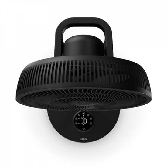 Duux Fan | Whisper Flex 2 | Stand Fan | Black | Diameter 34 cm | Number of speeds 30 | Oscillation | 2-21.5 W | Remote control