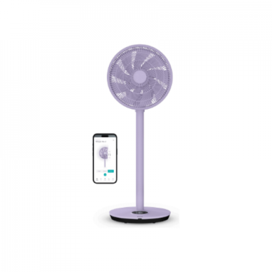 Duux Fan | Whisper Flex 2 | Stand Fan | Levander | Diameter 34 cm | Number of speeds 30 | Oscillation | 2-21.5 W | Remote control