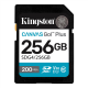 Kingston | Canvas Go! Plus | 256 GB | SD | Flash memory class Class 10, UHS-I, U3, V30