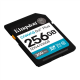 Kingston | Canvas Go! Plus | 256 GB | SD | Flash memory class Class 10, UHS-I, U3, V30