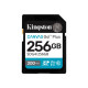 Kingston | Canvas Go! Plus | 256 GB | SD | Flash memory class Class 10, UHS-I, U3, V30