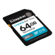 Kingston | Canvas Go! Plus | 64 GB | SD | Flash memory class Class 10, UHS-I, U3, V30