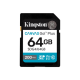 Kingston | Canvas Go! Plus | 64 GB | SD | Flash memory class Class 10, UHS-I, U3, V30