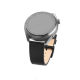 Fixed | Leather Strap with Quick Release 20mm for Smartwatch | Black