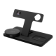 Fixed | MagPowerstation 3-in-1 wireless charging stand with MagSafe mount support | FIXMPOS-BK | Black