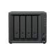 Synology NAS | DS925+ | AMD Ryzen | V1500B | Processor frequency 2.2 GHz | 4 GB | DDR4 ECC SODIMM | Black