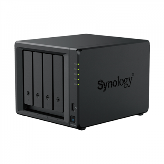 Synology NAS | DS925+ | AMD Ryzen | V1500B | Processor frequency 2.2 GHz | 4 GB | DDR4 ECC SODIMM | Black