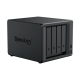 Synology NAS | DS925+ | AMD Ryzen | V1500B | Processor frequency 2.2 GHz | 4 GB | DDR4 ECC SODIMM | Black