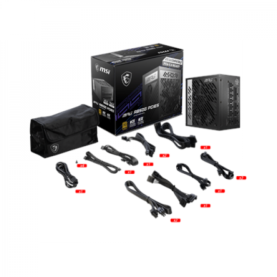 MSI Power Supply | MPG A850G PCIE5 | 850 W