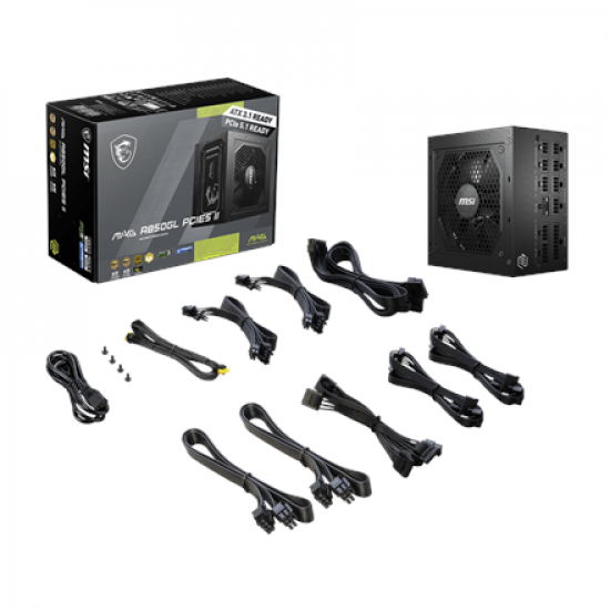 MSI Power Supply | MAG A850GL PCIE5 II | 850 W