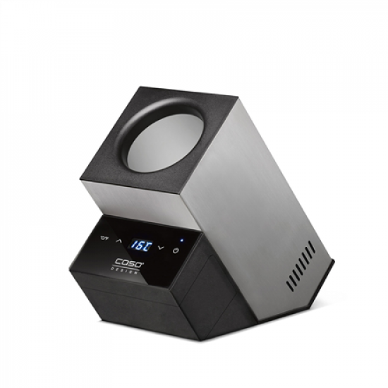 Caso | Wine Cooler | WineCase Deluxe Inox | Bottles capacity 1 | Black/Silver