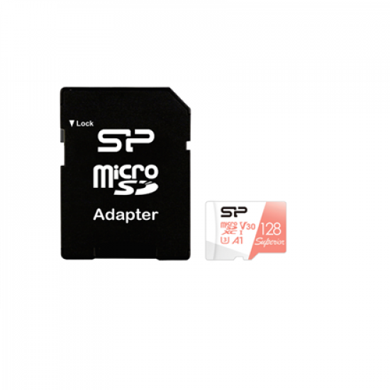 Silicon Power Superior | 128 GB | microSDXC | Flash memory class 10