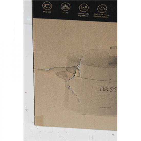SALE OUT. SALE OUT. Xiaomi | Electric Pressure Cooker EU | 1000 W | 4.8 L | Number of programs 6 | White | DAMAGED PACKAGING