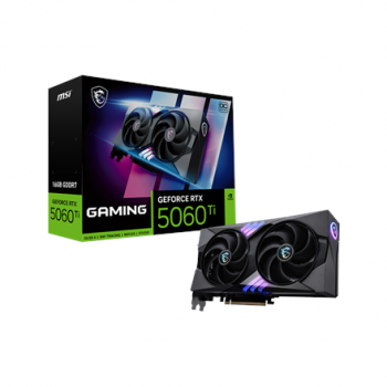 MSI GeForce RTX 5060 Ti 16G GAMING OC | NVIDIA | 16 GB | GeForce RTX 5060 Ti | GDDR7 | HDMI ports quantity 1 | PCI Express Gen 5 x16 (uses x8)