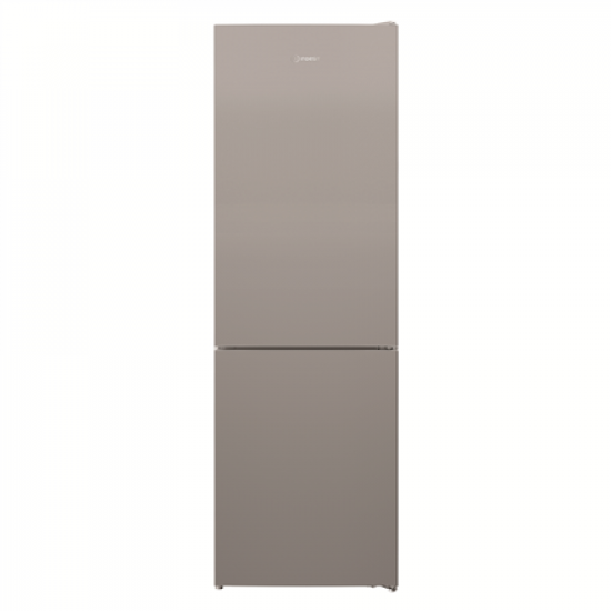 INDESIT Refrigerator | INKS 1361 S4E | Energy efficiency class E | Free standing | Combi | Height 185.2 cm | Fridge net capacity 223 L | Freezer net capacity 120 L | 38 dB | Silver