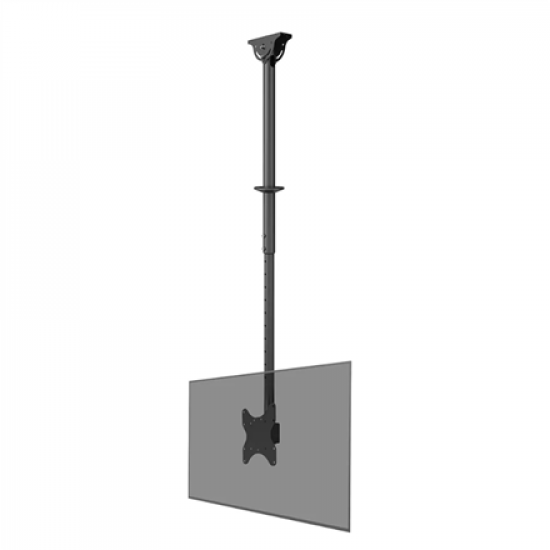 Neomounts CL35-340BL12 Monitor/TV mount Ceiling | Adjustable Height, Rotate, Tilt, Swivel | 23-42 
