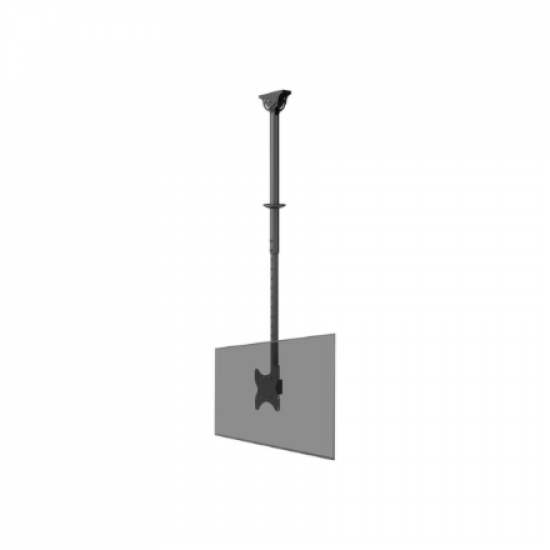 Neomounts CL35-340BL12 Monitor/TV mount Ceiling | Adjustable Height, Rotate, Tilt, Swivel | 23-42 