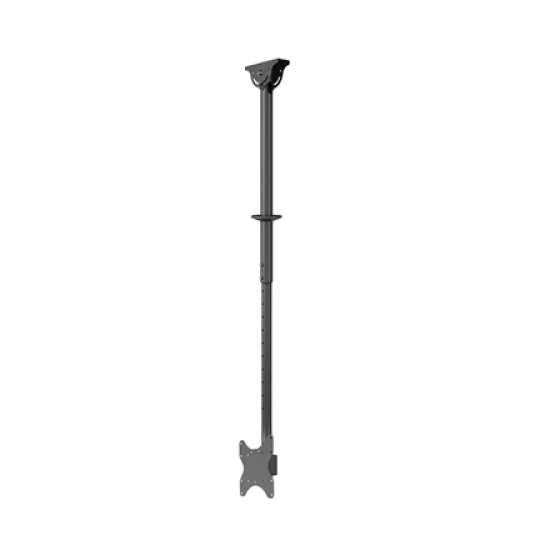 Neomounts CL35-340BL12 Monitor/TV mount Ceiling | Adjustable Height, Rotate, Tilt, Swivel | 23-42 