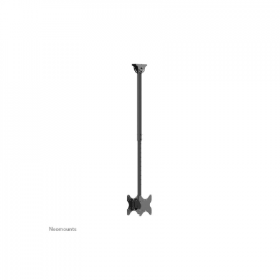 Neomounts CL35-340BL22 Dual Monitor/TV Mount Ceiling | Adjustable Height, Rotate, Tilt, Swivel | 23-42 