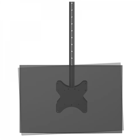 Neomounts CL35-340BL22 Dual Monitor/TV Mount Ceiling | Adjustable Height, Rotate, Tilt, Swivel | 23-42 