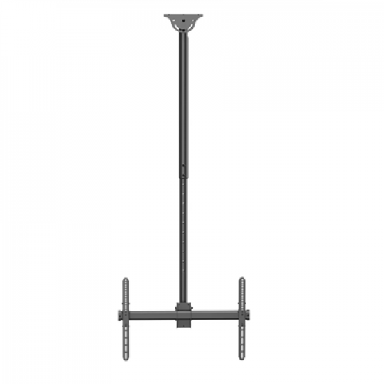 Neomounts CL35-440BL16L Monitor/TV Mount Ceiling | Adjustable Height, Rotate, Tilt, Swivel | 37-70 