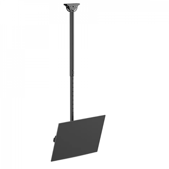Neomounts CL35-440BL16L Monitor/TV Mount Ceiling | Adjustable Height, Rotate, Tilt, Swivel | 37-70 
