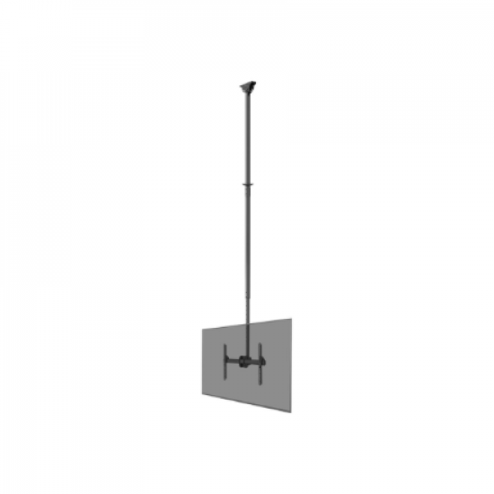 Neomounts CL35-440BL16XL Monitor/TV Mount Ceiling | Adjustable Height, Rotate, Tilt, Swivel | 37-70 