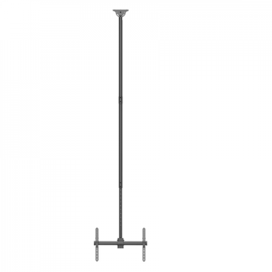 Neomounts CL35-440BL16XL Monitor/TV Mount Ceiling | Adjustable Height, Rotate, Tilt, Swivel | 37-70 