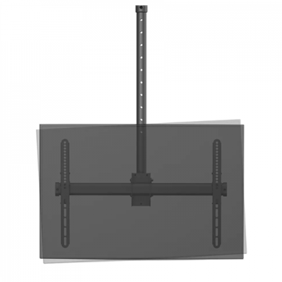 Neomounts CL35-440BL16XL Monitor/TV Mount Ceiling | Adjustable Height, Rotate, Tilt, Swivel | 37-70 