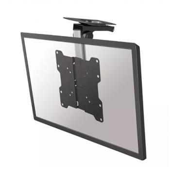 Neomounts FPMA-C020BLACK Monitor/TV Mount Ceiling | Adjustable Height, Tilt | 10-40 