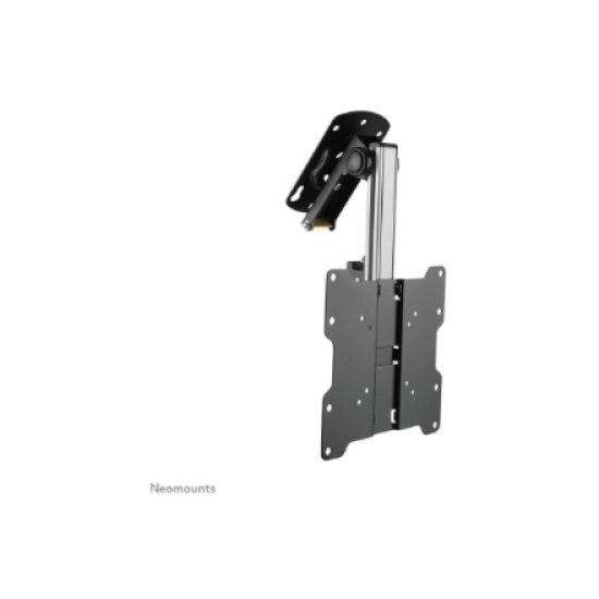 Neomounts FPMA-C020BLACK Monitor/TV Mount Ceiling | Adjustable Height, Tilt | 10-40 