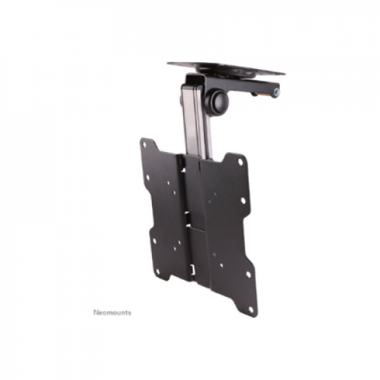 Neomounts FPMA-C020BLACK Monitor/TV Mount Ceiling | Adjustable Height, Tilt | 10-40 