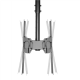 Neomounts NM-C440DBLACK Dual monitor/TV mount ceiling | Adjustable Height, Rotate, Tilt, Swivel | 32-60 