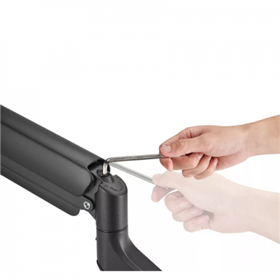 Neomounts Desk Mount | DS70PLUS-450BL1 Monitor Arm | Adjustable Height, Rotate, Tilt, Swivel | 17-49 