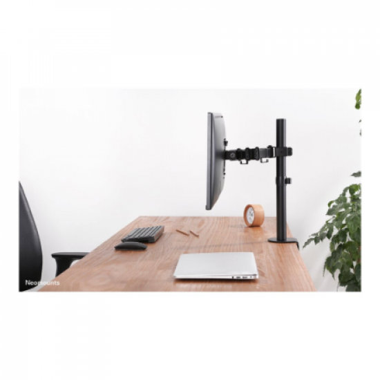 Neomounts Desk Mount | FPMA-D550BLACK Monitor Arm | Adjustable Height, Rotate, Tilt, Swivel | 10-32 