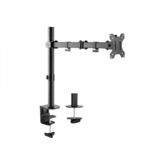 Neomounts Desk Mount | FPMA-D550BLACK Monitor Arm | Adjustable Height, Rotate, Tilt, Swivel | 10-32 