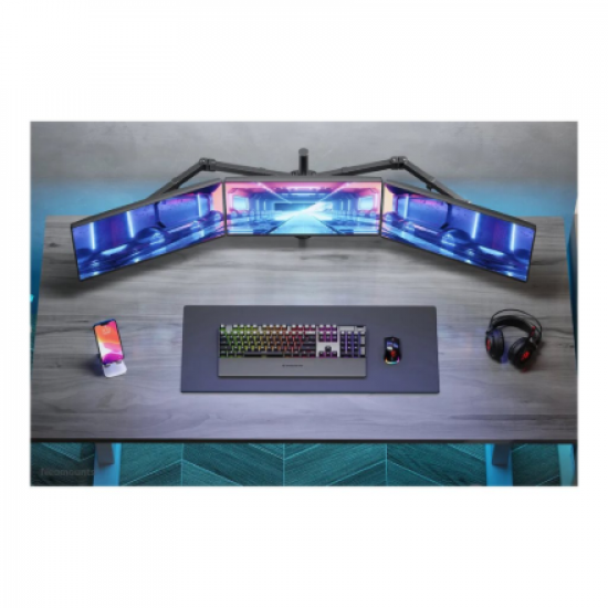 Neomounts Desk Mount | FPMA-D550D3BLACK Monitor Arm | Adjustable Height, Rotate, Tilt, Swivel | 10-27 