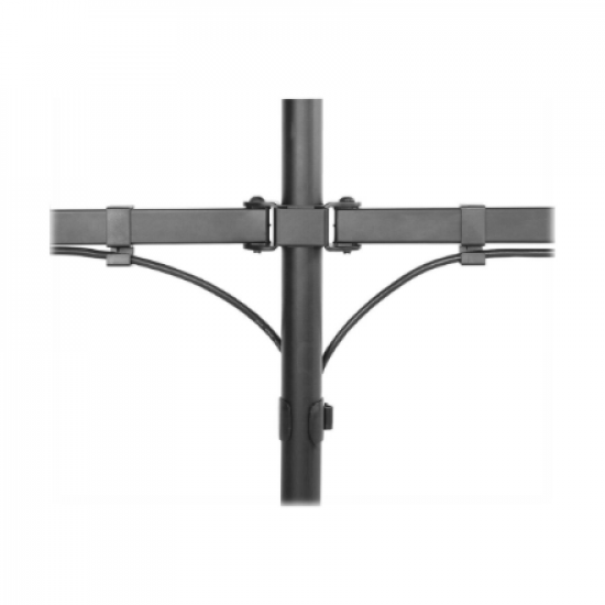 Neomounts Desk Mount | FPMA-D550DBLACK Monitor Arm | Adjustable Height, Rotate, Tilt, Swivel | 10-32 