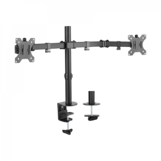 Neomounts Desk Mount | FPMA-D550DBLACK Monitor Arm | Adjustable Height, Rotate, Tilt, Swivel | 10-32 
