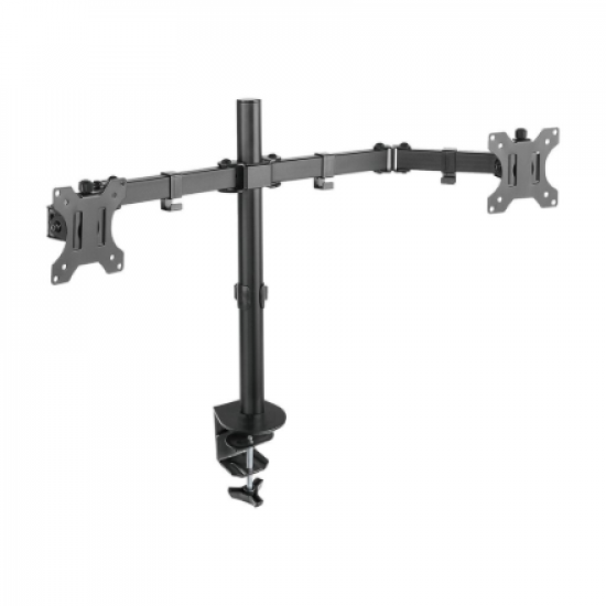 Neomounts Desk Mount | FPMA-D550DBLACK Monitor Arm | Adjustable Height, Rotate, Tilt, Swivel | 10-32 