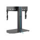 Neomounts Desk Mount | DS45-430BL14 TV stand | Adjustable Height, Swivel | 32-55 